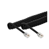 Fio Telefone com Jack Rj-11 2 metros Preto - Mxt