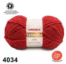 Fio ternura 230 m circulo cor 4034 vermelho Fio ternura 230 m circulo cor 4034 vermelho