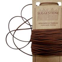 Fio Tira Camurça Marron Claro 3mm - Com 10 Metros Fio Tira Camurça Marron Claro 3mm - Com 10 Metros