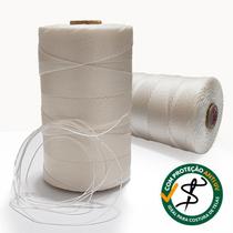 Fio Torcido Cordonel Nylon Grilon 210/012 Branco 200g -4un