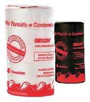 Fio Torcido Encala Grilon Branco Preto Cordonel 200 Gramas