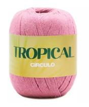 FIO TROPICAL 147,5 GR COR 3526 ROSA BEBÊ 450 MTS CÍRCULO - Fio Ne 8/4 FIO TROPICAL 147,5 GR COR 3526 ROSA BEBÊ 450 MTS CÍRCULO - Fio Ne 8/4