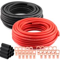 Fio Tuijodaix de calibre 8 (15,24 m cada - vermelho/preto) CCA Copper Fio Tuijodaix de calibre 8 (15,24 m cada - vermelho/preto) CCA Copper
