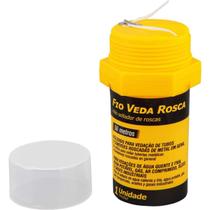 Fio Veda Rosca 50M PTFE Vonder Vedação Total Estojo Plástico Fio Veda Rosca 50M PTFE Vonder Vedação Total Estojo Plástico