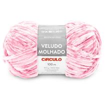 Fio Veludo Molhado Circulo 100g 100m - Cor 3077 Fio Veludo Molhado Circulo 100g 100m - Cor 3077