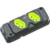 Fiolux Tomada Barra 2T 2P+T 20A Pr Fiolux Tomada Barra 2T 2P+T 20A Pr