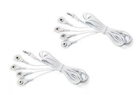 Fios Condutores para TENS com Plugue de 3,5 mm - Pacote com 2
