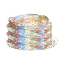 Fios De Luz LED USB À Prova d'Água De 5M, Luzes De Fada Com Fio Prateado Para Decoração De Natal,