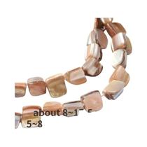 Fios De Pérolas Naturais Tingidas De Branco 40pcs 8-17.5mm De Comprimento 5-8mm De Largura Furo De Fios De Pérolas Naturais Tingidas De Branco 40pcs 8-17.5mm De Comprimento 5-8mm De Largura Furo De