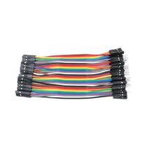 Fios Jumper Dupont De 10cm, 20cm, 30cm, 40cm Macho Para Macho, Fêmea Para Macho, Fêmea Para Fêmea