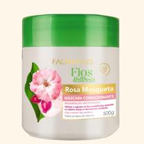 Fios Naturais Mascara Hidratação Rosa Mosqueta Facinatus