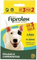 Fiprolex Drop Spot Cães 11 a 20kg 1,34ml Combo com 3 Pipetas Fiprolex Drop Spot Cães 11 a 20kg 1,34ml Combo com 3 Pipetas