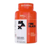 Fire Black Pote Com 60 Cápsulas - Max Titanium