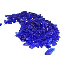 Fire Glass Cristal Para Lareira A Gás Etanol Azul - 1Kg