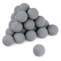 Fire Pit Ceramic Balls Stanbroil, 5 cm, cinza, conjunto de 25