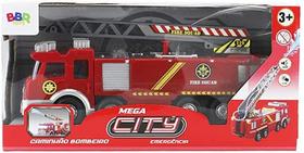 Fire Squad Caminhao Bombeiro C/Som E Luz - BBR Toys R3064