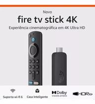 Fire Stick 4k Wi-fi 6 Com Alexa Por Voz Inteligente ORIGINAL.
