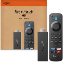 Fire Stick Full HD Com botoes Atalhos e volume 3 geraçao com Controle por Voz Alexa - Amazon Fire Stick Full HD Com botoes Atalhos e volume 3 geraçao com Controle por Voz Alexa - Amazon