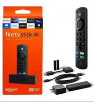 Fire Stick Tv 4k Amazon 8G 100% Original Comando de Voz Alexa