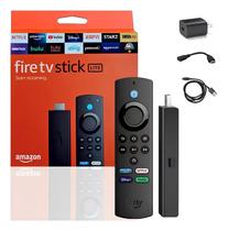 Fire Stick Tv Lite Controle Remoto Por Voz Alexa Amazon Bivolt Cor Preto Tipo de controle remoto De voz 110V/220V