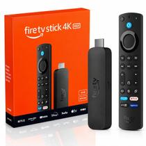 Fire TV Stick 4K Max 16GB Ultra HD com Alexa, WiFi 6 e Controle de Voz Smart TV Fire TV Stick 4K Max 16GB Ultra HD com Alexa, WiFi 6 e Controle de Voz Smart TV