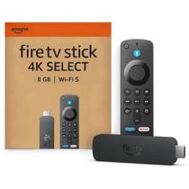 Fire Tv Stick Amazon Hd Preto 8gb 1gb Wifi 5 2024 Preto Comando por controle por voz