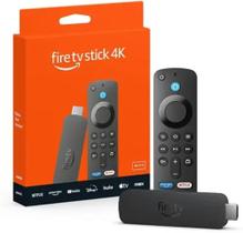 Fire TV Stick Com Alexa 4K Max Última Geração 16GB Streaming HDMI WiFi6 - Amazon