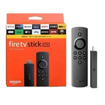 Fire Tv Stick Lite 2ª /3ª Geração Amazon Controle Remoto Por Voz Com Alexa E Atalhos Cor Preta Fire Tv Stick Lite 2ª /3ª Geração Amazon Controle Remoto Por Voz Com Alexa E Atalhos Cor Preta