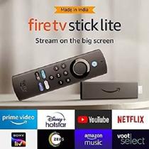 Fire Tv Stick Lite 2ª Geração Alexa Amazon Bivolt Cor Preto Tipo de controle remoto De voz