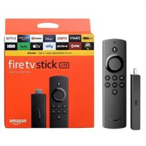 Fire TV Stick Lite com Controle Remoto Lite por Voz com Alexa Streaming em Full HD