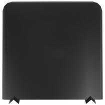 Fireback Permade em Aço Inoxidável 27x27 cm com Pés Ajustáveis