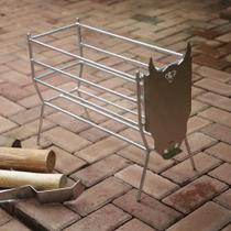 FireBox Braseiro Tradicional Aço Proteção Inox + Espalhador Brasas FireBox Braseiro Tradicional Aço Proteção Inox + Espalhador Brasas