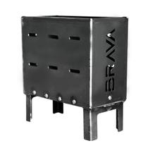 Firebox Parrilla em Aço Carbono para Churrasco Profissional - Brava Churrasqueiras Firebox Parrilla em Aço Carbono para Churrasco Profissional - Brava Churrasqueiras