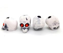 Firma Entremeio De Caveira Branca Para Guia 12mm Umbanda