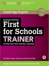 First For Schools Trainer Six Practice Tests Without Answers 2Nd Ed - CAMBRIDGE UNIVERSITY
