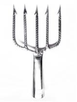 Fisga/garfo/arpão de pesca de superfície e mergulho 5 dentes número 3 Fisga/garfo/arpão de pesca de superfície e mergulho 5 dentes número 3