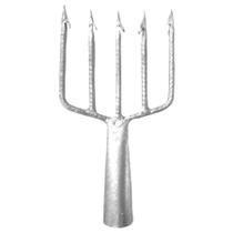 Fisga/garfo/arpão para pesca superfície e mergulho 5 dentes número 4