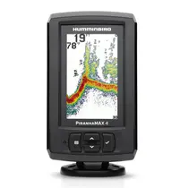 Fish Finder Humminbird PiranhaMax 4 com sonar de feixe duplo Fish Finder Humminbird PiranhaMax 4 com sonar de feixe duplo