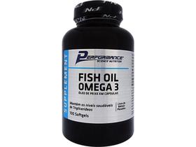 Fish Oil Ômega 3 100 Softgels - Performance Nutrition