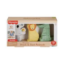 Fisher Price - Animais Empilhaveis - Brinquedo para Bebes MATTEL