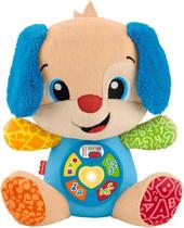 Fisher-Price Aprender e Brincar Brinquedo para Bebês Cachorrinho Aprende Comigo para crianças MATTEL JFD19
