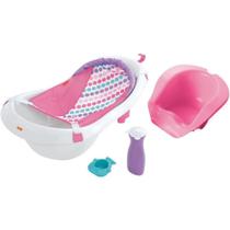 FISHER-PRICE BABY Gear Banheira Deluxe 4 em 1 Rosa - Mattel