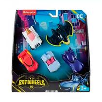 Fisher-Price Bat Wheels DC Batcast Metal 1:55 Pacote com 5 Veículos HML20 - Mattel