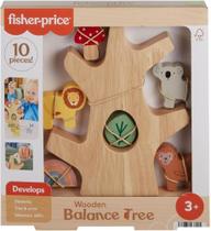 Fisher Price Bichinhos de Madeira 10 Peças Mattel - HXT87 Fisher Price Bichinhos de Madeira 10 Peças Mattel - HXT87