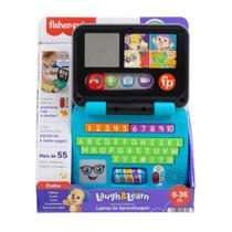 Fisher-price brinquedo p/bebes laptop de aprendizagem hgw98