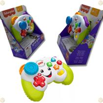 Fisher Price Controle Remoto Brinquedo Interativo Video Game Luzes Sons Bebê