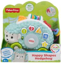 Fisher-Price GHR16 Linkimals Happy Shapes Hedgehog, Brinquedo interativo bebê com luzes e sons