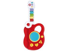 Fisher Price Guitarrinha 3 em 1 Vermelho F00010 - Fun