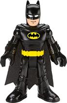 Fisher-Price Imaginext DC Super Friends Batman XL, figura extra-grande com capa de tecido para crianças pré-escolares de 3 a 8 anos