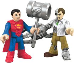 Fisher-Price Imaginext DC Super Friends, Superman & Metallo - Fisher-Price Super Amigos, Superman e Metallo